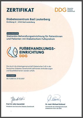 DDG Urkunde durch klicken öffnen