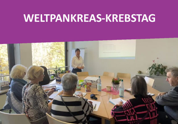 Am 20. November wird weltweit auf Pankreaskrebs aufmerksam gemacht