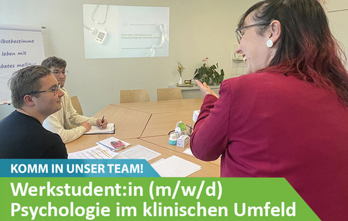 Werkstudent:in (m/w/d) Psychologie im klinischen Umfeld