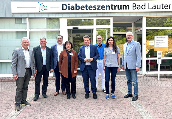 Andreas Philippi besucht Diabeteszentrum Bad Lauterberg