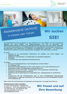 Assistenzarzt (w/m/d) Vollzeit oder Teilzeit - PDF öffnen