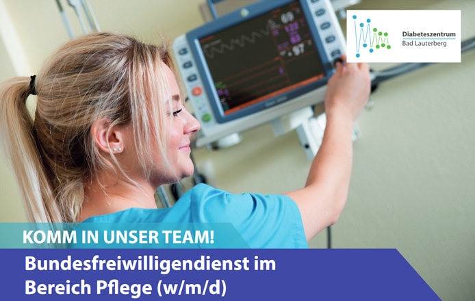 Bundesfreiwilligendienst im Bereich Pflege (w/m/d)