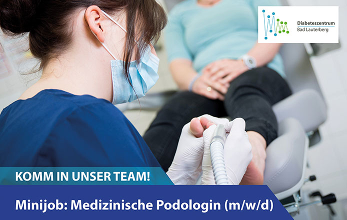 Minijob: Medizinische Podologin (m/w/d)